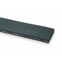 Heavy-Duty Multi-Ply Conveyor Belt: 6 in Belt Wd, 13/32 in Belt Thick, 100 ft, Black, Rubber, Smooth (MPN 28000805)
