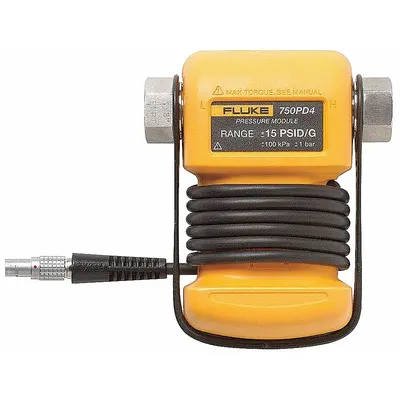 FLUKE Pressure Module: Vacuum, Vacuum, -5 psi Pressure Measurement - Min., NIST - Intrinsically Safe Pressure Modules