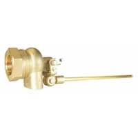 APPROVED VENDOR Float Valve and Rod: For Water Media, Angle Valve Body, Horizontal Piping, Brass (MPN R605T-1-1/2-7)