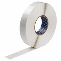 Wraparound Label: 3/4 in x 1 in, Self-Extinguishing Vinyl, White (Matte), 6,400 Labels Included (MPN BA62-15-417)