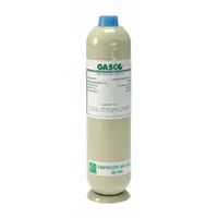 GASCO Calibration Gas: Nitrogen, Disposable, +/-5% Accuracy, O2, Calibration Gas, Calibration Gas (MPN X02NI97CP10V1K2)