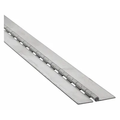OEM Steel Full Surface-Mount Piano Hinge, 72 in Leaf Height, 2 in Leaf Width - Full Surface-Mount Piano Hinges