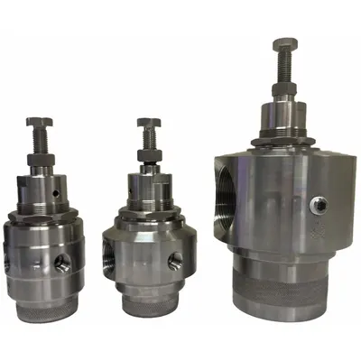 BELLOFRAM Compressed Air Regulator: Type 62SS, 1/4 in NPT Female, 316L Stainless Steel - Corrosive & Ultra-Pure Gases Pressure Regulators