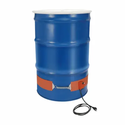 TEMPCO Drum Heater: 115V AC, 750 W Watts, 50°F to 425°F, Silicone Rubber, Drums - Drum & Bucket Band Heaters
