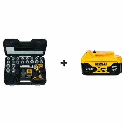 DEWALT Cable Stripper Kit: 20V MAX*, For Aluminum/Copper, 20 Bushings - DEWALT Wire & Cable Strippers