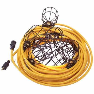 SOUTHWIRE Light Stringer: Bulb Dependent, Corded, String Light, 50 ft Power Cord Lg - String Lights
