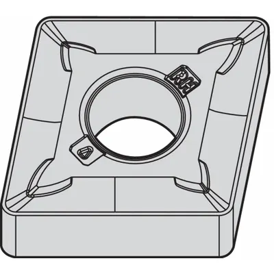 WIDIA Diamond Turning Insert: CNMG432RH - Diamond Indexable Turning Inserts