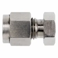 BRENNAN INDUSTRIES Compression Fitting Cap: 1/2 in OD Fitting Size, Compression, Stainless Steel (MPN NS2408-08-SS)