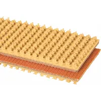 Heavy-Duty Multi-Ply Conveyor Belt: 16 in Belt Wd, 9/32 in Belt Thick, Cut to Lg (15 ft Min), Tan (MPN 20104305-16)