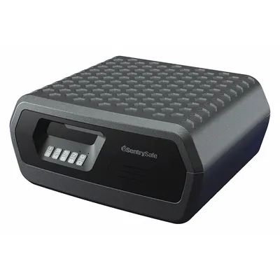 SENTRY SAFE Safe: Mechanical Combo Lock, 0.36 cu ft Capacity, Steel - Free-Standing Security Safes