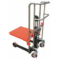 DAYTON Platform Lift Truck: 880 lb, 8 in to 59 in, Steel, 25 5/8 in L x 21 1/2 in W Platform