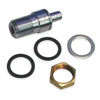 BRADLEY Liquid Soap Valve Repair Kit: Brass, Nut/Plunger/Soap Valve/Spring/Washer (MPN S09-007S)