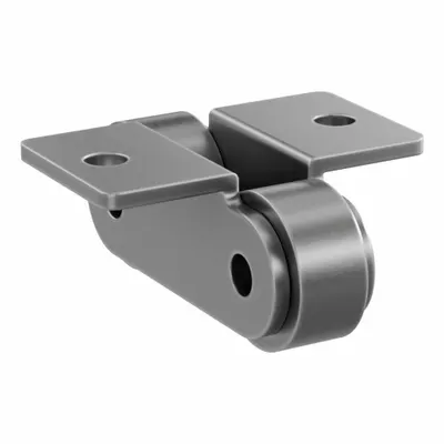 TSUBAKI Roller Attachment Link: Roller Attachment, Std Conveyor Chains For Chain - Attachment Links for Conveyor Chains