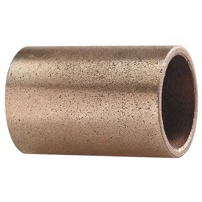 Dayton Sleeve Bearing: Bronze, 3/8 in Bore, 1/2 in OD, 1/2 in Lg, 50,000 lb/sq in-fpm Max PV - General Purpose Metallic Sleeve Bearings