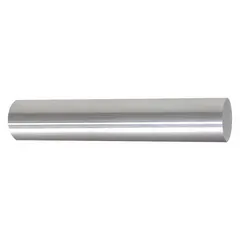 This fractional-inch carbide drill bit blank has a 0.1250 in diameter and 12 in overall length with a ground finish. The diameter tolerance is +0.0000/-0.0005 in. It is used in precision machining to create custom-length drills, reamers, or end mills for applications requiring tight tolerances.