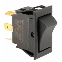 This rocker switch is a replacement part for Vulcan Hart ovens. It provides on/off control for power or heating circuits in commercial kitchen equipment