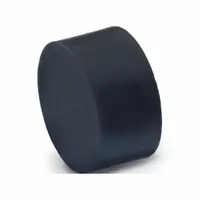 JW WINCO Vibration-Isolating Mount: Cylindrical, Natural Rubber, Female x Non-Threaded Style (MPN 452.2-25-19-1/4-55)