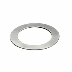 This KOYO washer is a precision component for needle roller thrust bearing assemblies, designed to support axial loads in rotating machinery. It has a bore diameter of 2 1/2 in, an outside diameter of 2 3/16 in, and a washer thickness of 1/32 in. Compatible with bearing 2435.