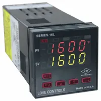 DWYER Temperature Controller: 16L, RTD/Thermocouple, Universal Input, 100 to 240V AC, 14°F to 131°F (MPN 16L2034)