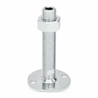 JW WINCO Male-End Leveling Mount: Swiveling Stud, 5/8"-11 Thread Size, 2.36 in, 2,248 lbf Capacity (MPN 40-60-5/8X11-75-B0-UK)