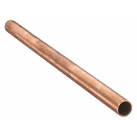 NIBCO Sweat Fitting Stub-Out: 1/2 in CTS x 1/2 in CTS, FTG x FTG, Wrot Copper (MPN 620L 1/2X12)