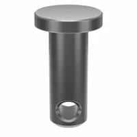Clevis Pin,0.5 in L 0.188in dia,PK25: Inch, 3/16 in Pin Dia, 1/2 in Shank Lg, Std Clevis Pin, 25 PK (MPN WWG-CLP-241)