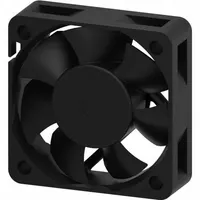 DAYTON Axial Fan: 17 cfm Airflow @ 0.000 in SP, 2 in Ht, 9/16 in Dp, Lead Wires, 12V DC, Plastic (MPN 855H05)