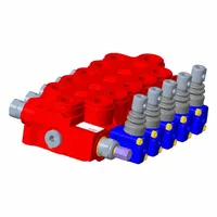 BUCHER HYDRAULICS Lever Operated Sectional Valve: Four-Way / Three Positions, Tandem Center (MPN HDM11S/5)