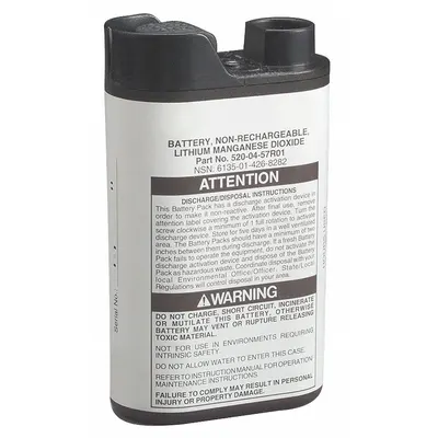 3M Battery Pack: Breathe Easy, Disposable, Lithium - 3M PAPR Batteries & Battery Chargers