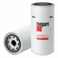 Spin-on hydraulic fluid filter with 3 11/16 in outside diameter. Compatible with Volvo vehicles. Removes contaminants from hydraulic fluid to protect system components
