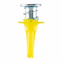 Insert Rod Anchor: 1/2"-13 Thread Size, Carbon Steel, Wet Concrete, 50 PK (MPN PFM3610012)