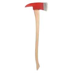 Pick head axe with a 6 lb steel head and 4-3/4 in cutting edge, mounted on a wood handle. Suitable for heavy chopping, splitting, and demolition tasks in construction and forestry.