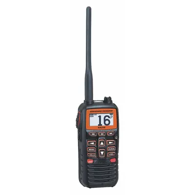 STANDARD HORIZON Handheld Two Way Radios: VHF, Analog, 6 W, 1,065 Channels, Alphanumeric - Handheld Marine Radios