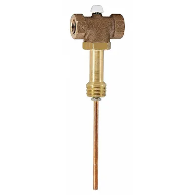 Watts Automatic Temperature Gas Shutoff Valve: FNPT x FNPT - Non-Code Temperature & Pressure Relief Valves