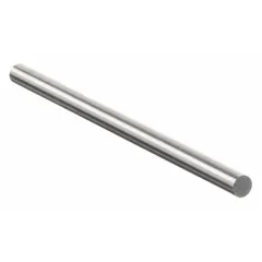 High-speed steel drill bit blank with a bright (uncoated) finish. Overall length of 4 1/8 inches. Suitable for grinding into custom drill bits, reamers, or other cutting tools in machining applications.