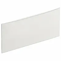 HOL-DEX Label Holder: 4 in x 2 in, White, Slide-In, 25 Label Holders, Self-Adhesive, Plastic, 25 PK (MPN BB-24)