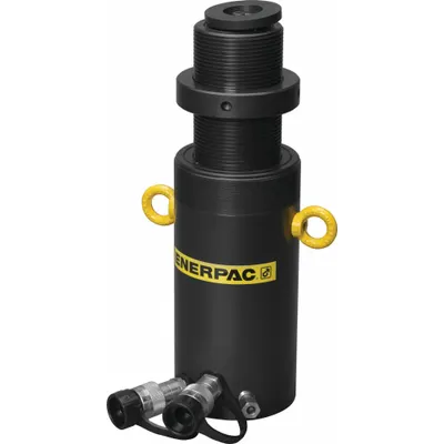 ENERPAC Lock Nut Hydraulic Ram: 150 ton Nominal Capacity, 6 in Nominal Stroke Lg - General Purpose Lock Nut Rams