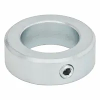 JW WINCO Shaft Collar: 1-Piece, Set Screw, 11 mm Bore Dia, 20 mm Collar Outside Dia, 10 mm Collar Wd (MPN 705-11-E-ZB)