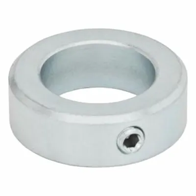 JW WINCO Shaft Collar: 1-Piece, Set Screw, 11 mm Bore Dia, 20 mm Collar Outside Dia - Steel Shaft Collars