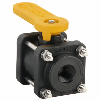 BANJO V050 Polypropylene Ball Valve - Polypropylene Ball Valves