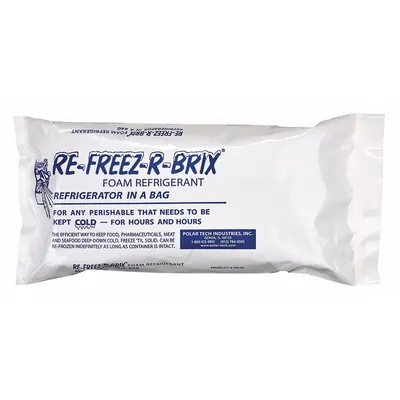 POLAR TECH RB 30 Cold Pack, 31 oz, 9 in L x 4 in W, 3-Pack - Cold Packs
