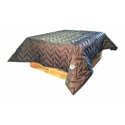 POLAR PLUS Insulated Pallet Blanket, Blue Nylon, 80 x 72 in - Insulated Pallet Blankets