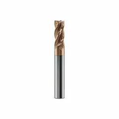 This carbide square end mill is designed for fast cutting of steel and cast iron. It features an FX7 coating and 4-flute geometry for efficient material removal. With a 3/16" mill diameter, 5/16" length of cut, and 2" overall length, it is suitable for production machining, die/mold work, and general industrial fabrication.