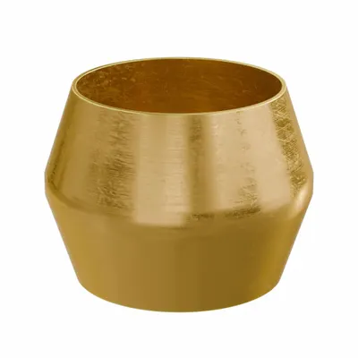 WEATHERHEAD Compression Fitting Sleeve: 1/4 in OD Fitting Size, Compression - Standard Sleeve Brass Compression Fittings