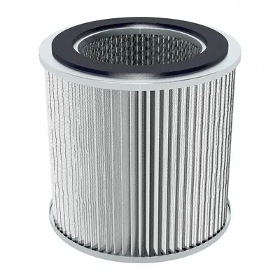 SOLBERG Filter: Polyester, 9.62 in Overall Ht, 6 in Inside Dia, 9 3/4 in Outside Dia - Air Filter Replacement Elements
