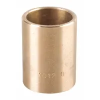 This bronze sleeve bearing supports rotating shafts in industrial machinery, reducing friction and wear. It is suitable for applications across power transmission, material handling, and general mechanical systems where temperatures range from -450°F to 500°F. Sold in a pack of 3