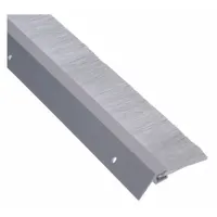 NATIONAL GUARD Door Weatherstripping: Brush Insert, 4 ft Lg, 3 1/4 in Wd, 2 1/2 in Ht (MPN H623A-48")