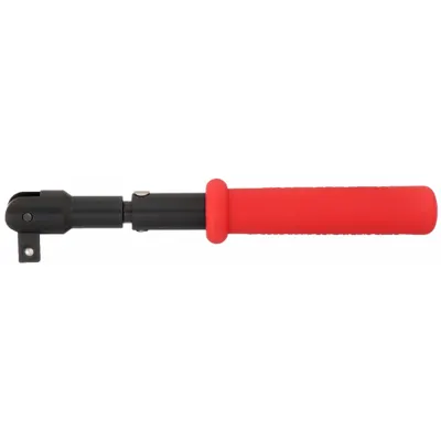 JONARD TOOLS Micrometer Torque Wrench: 3/8 in Drive Size, 40 in-lb, 7 in Overall Lg - Key-Adjustable Preset Ratcheting Torque Wrenches