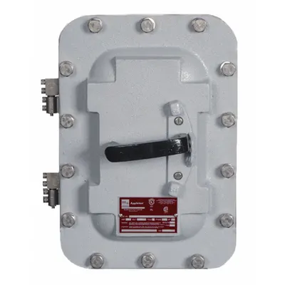 APPLETON ELECTRIC Hazardous Location Circuit Breaker: 3 Poles, 30 A Amps, 480V AC - Hazardous Location Enclosed Circuit Breakers