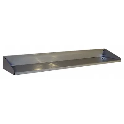 PRO-LINE Cantilever Shelf: 60 in Overall Wd, 12 in Overall Dp, Gray, Steel, Steel - Shelves for Workbenches